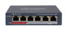 4 Port Fast Ethernet Unmanaged POE Switch / DS-3E0106P-E/M (B)