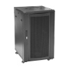 Pulsar Floor Rack Cabinet 18U 600x800 Perforated front and rear door model: PFC05-18U68-PP