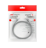 U/UTP Cat6 PVC 24AWG Patch cord / DS-1NP6UEC0 grey 5m