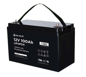 12.8V 100Ah Lithium Iron Phosphate (LiFePO4) Battery