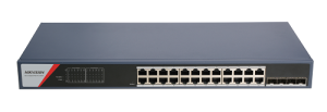 24 Portlu Gigabit Smart POE Switch / DS-3E1528P-SI-24P4F(370W)