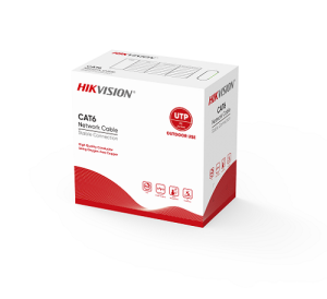 CAT6 OUTDOOR U/UTP Şəbəkə Kabeli 24AWG Mis / DS-1LN6OUTPE qara 305m