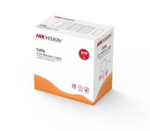 CAT6 U/UTP Şəbəkə Kabeli 23AWG / DS-1LN6UU/CCA boz 305m