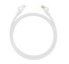 U/UTP Cat6 PVC 24AWG Patch cord / DS-1NP6UEC0 white 0.5m