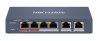 POE ilə 4 Portlu Smart Switch Fast Ethernet / DS-3E1106HP-EI