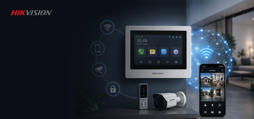 Монитор для IP домофонной системы / DS-KH6350-WTE1