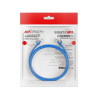 Patch cord CAT6，U/UTP，24AWG，CU / DS-1NP6UEC0 blue 2m