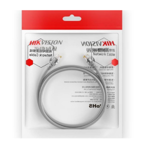 Patç kord CAT6，U/UTP，24AWG，CU / DS-1NP6UEC0 boz 0.5m