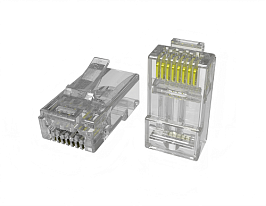 Cat6A unshielded connector / DS-1M6AUA/100 PCS