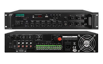 350W 6-зонный Комбинированный микшер-усилитель MP1010U DSPPA