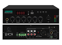 250W Цифровой микшер-усилитель MP250UB DSPPA