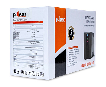 Pulsar Smart UPS 800VA model: PS-800-01-09-02